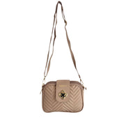 Baldinini Trend Beige PU Crossbody Bag