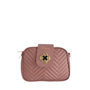 Baldinini Trend Pink PU Crossbody Bag
