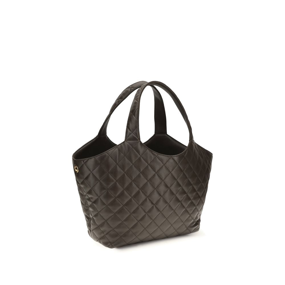 Saint Laurent Bicolor Nappa Leather Shoulder Bag