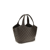 Saint Laurent Bicolor Nappa Leather Shoulder Bag