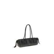 Khaite Black Nappa Lambskin Shoulder Bag