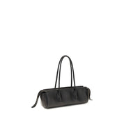 Khaite Black Nappa Lambskin Shoulder Bag