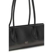 Khaite Black Nappa Lambskin Shoulder Bag