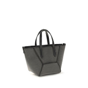 Brunello Cucinelli Black Calf Leather Shoulder Bag