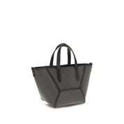 Brunello Cucinelli Black Calf Leather Shoulder Bag