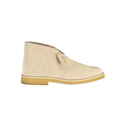 Clarks Beige Suede Ankle Boots