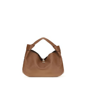 Gabriela Hearst Light Caramel-Brown Lamb Leather Shoulder Bag