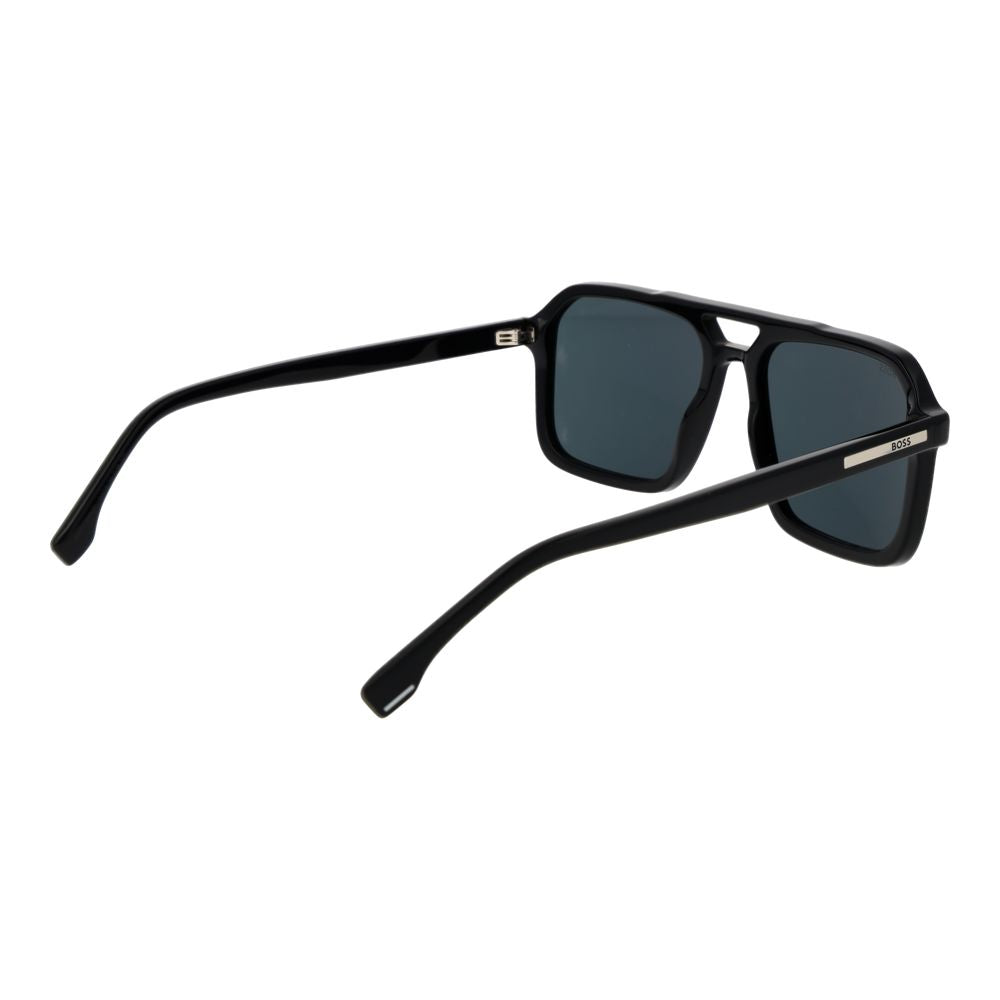 Hugo Boss Black Acetate Aviator Sunglasses