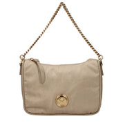 Versace Beige Fabric Handbags