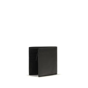 Prada Black Calf Leather Bi-fold Wallet