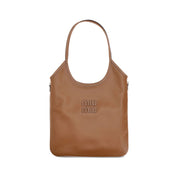 Miu Miu Brown Calf Leather Shoulder Bag