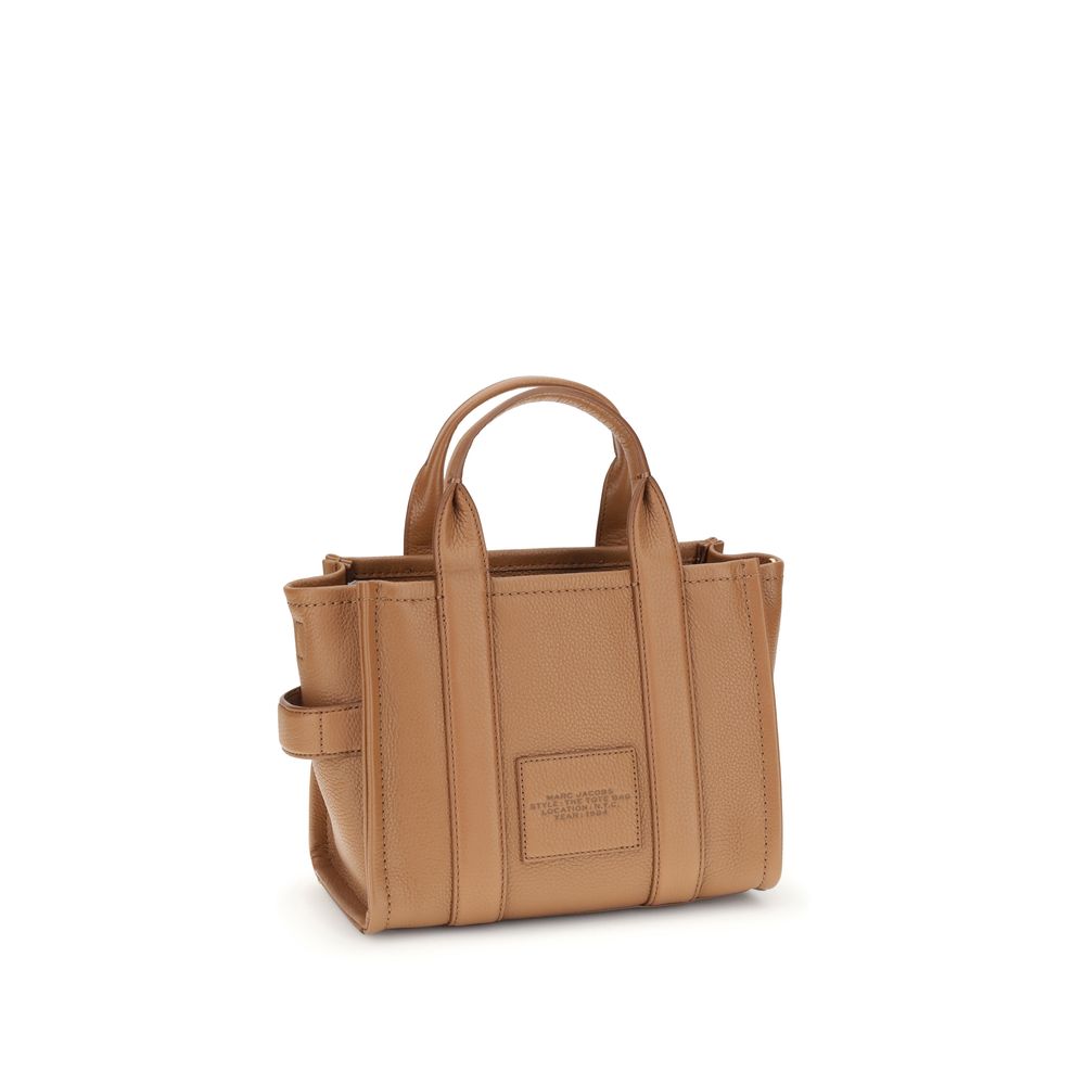 Marc Jacobs Brown Calf Leather Small Tote Handbag