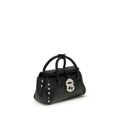 Zanellato Black Calf Leather Handbag