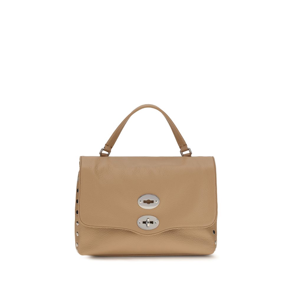 Zanellato Beige Calf Leather Shoulder Bag