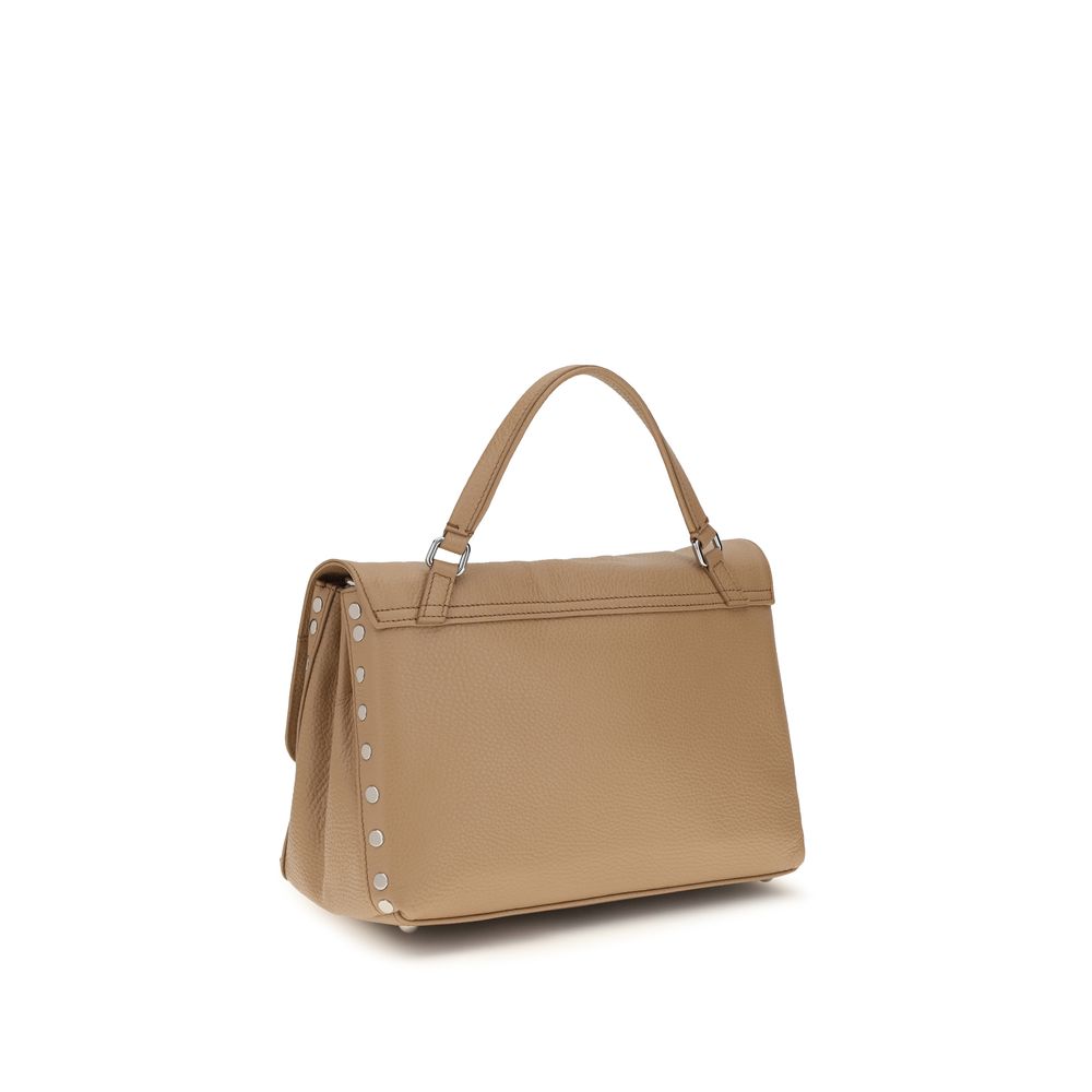 Zanellato Beige Calf Leather Shoulder Bag