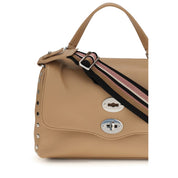 Zanellato Beige Calf Leather Shoulder Bag
