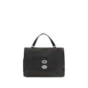 Zanellato Black Calf Leather Shoulder Bag