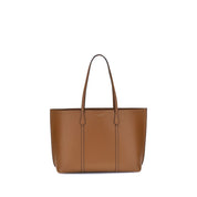 Tory Burch Brown Calf Leather Tote Bag
