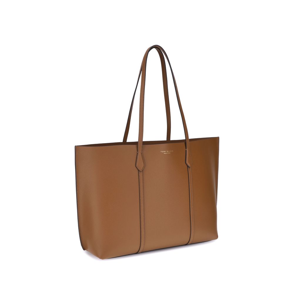 Tory Burch Brown Calf Leather Tote Bag