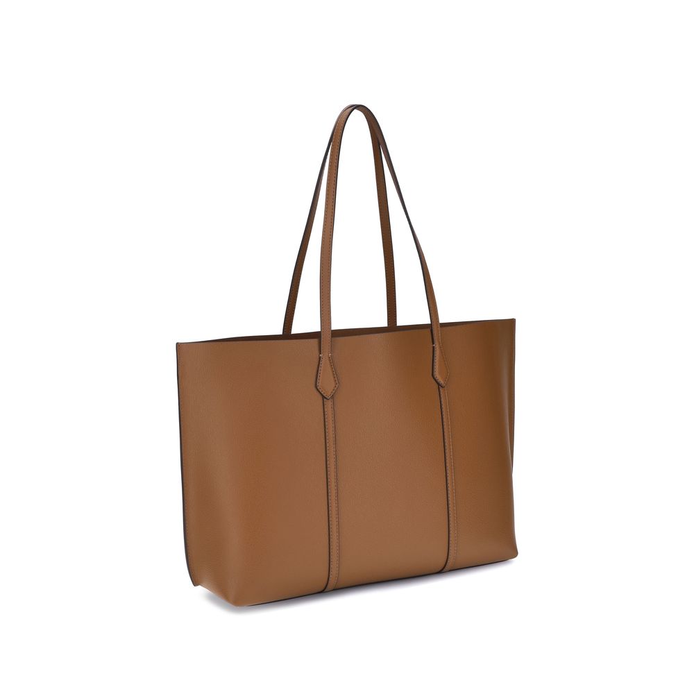 Tory Burch Brown Calf Leather Tote Bag