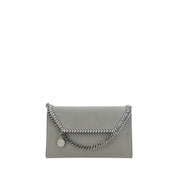 Stella McCartney Gray Faux Leather Mini Shoulder Bag