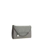 Stella McCartney Gray Faux Leather Mini Shoulder Bag