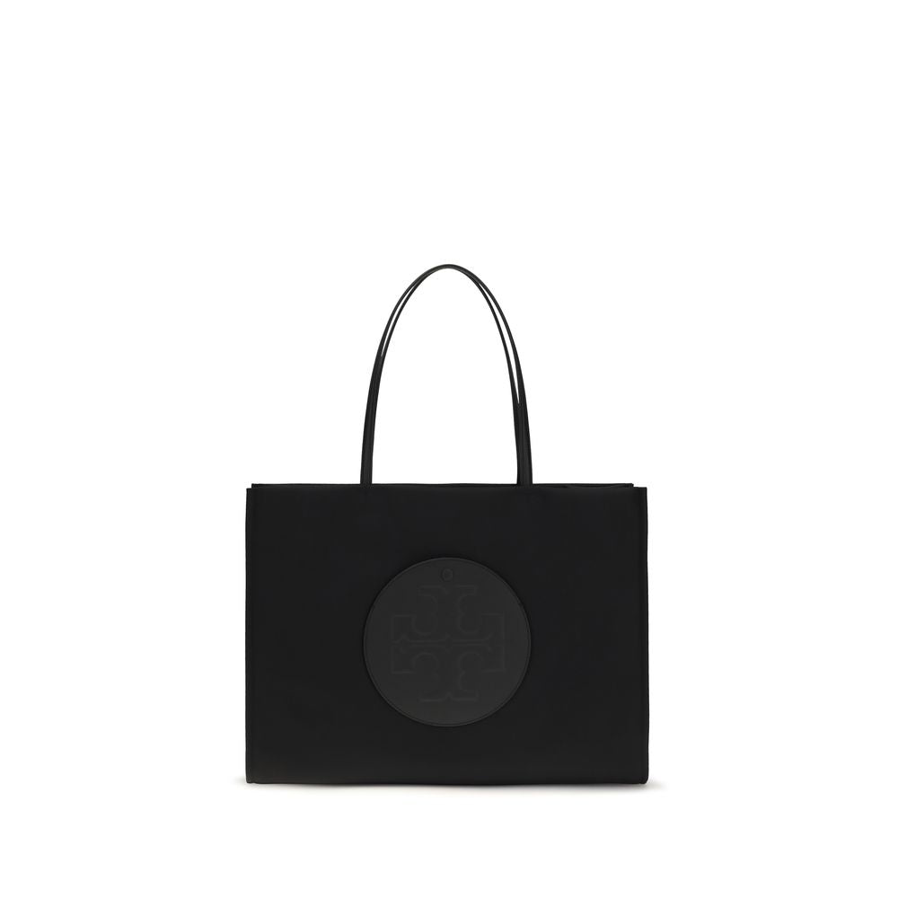 Tory Burch Black Nylon Tote Bag