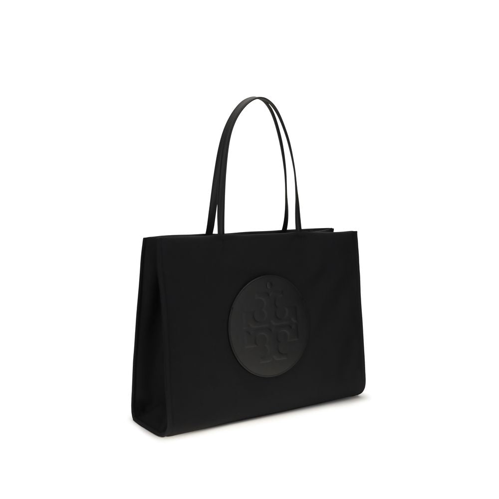 Tory Burch Black Nylon Tote Bag
