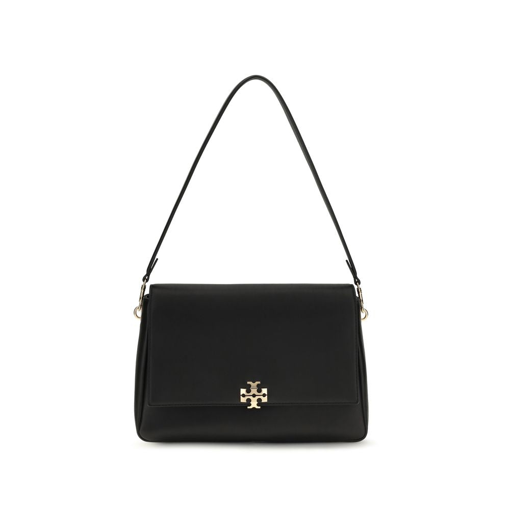 Tory Burch Black Calf Leather Shoulder Bag