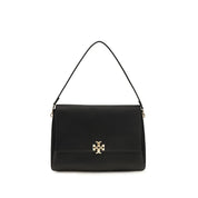 Tory Burch Black Calf Leather Shoulder Bag