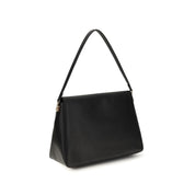 Tory Burch Black Calf Leather Shoulder Bag