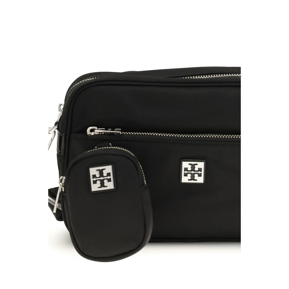 Tory Burch Black Recycled Nylon Shoulder Bag