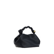 Ganni Black Recycled Leather Handbag