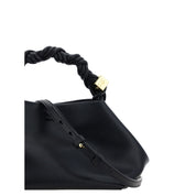 Ganni Black Recycled Leather Handbag