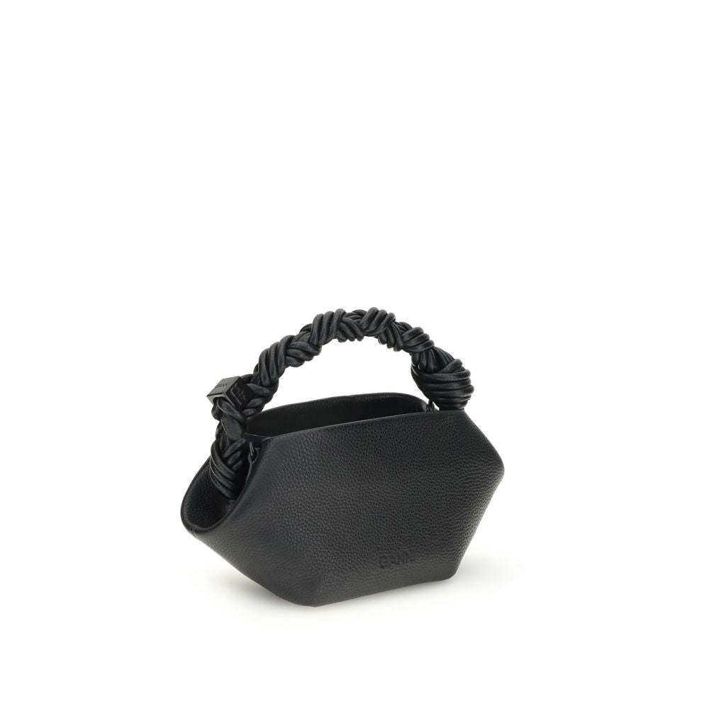 Ganni Black Recycled Polyester Mini Handbag