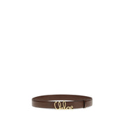 Chloé Brown Calf Leather Belt