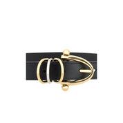 Chloé Black Calf Leather Regular Belt