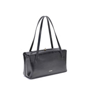 Jil Sander Black Calf Leather Shoulder Bag