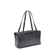Jil Sander Black Calf Leather Shoulder Bag