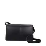 Karl Lagerfeld Black Polyurethane Crossbody Bag