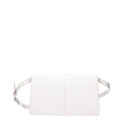 Karl Lagerfeld White Polyurethane Crossbody Bags