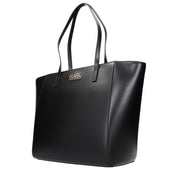Karl Lagerfeld Black Polyurethane Shoulder Bag
