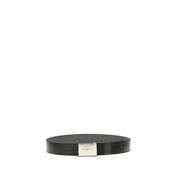 Givenchy Black Calf Leather Regular Belt