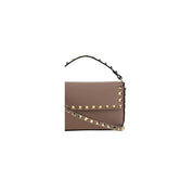Valentino Garavani Pink Calf Leather Shoulder Bag