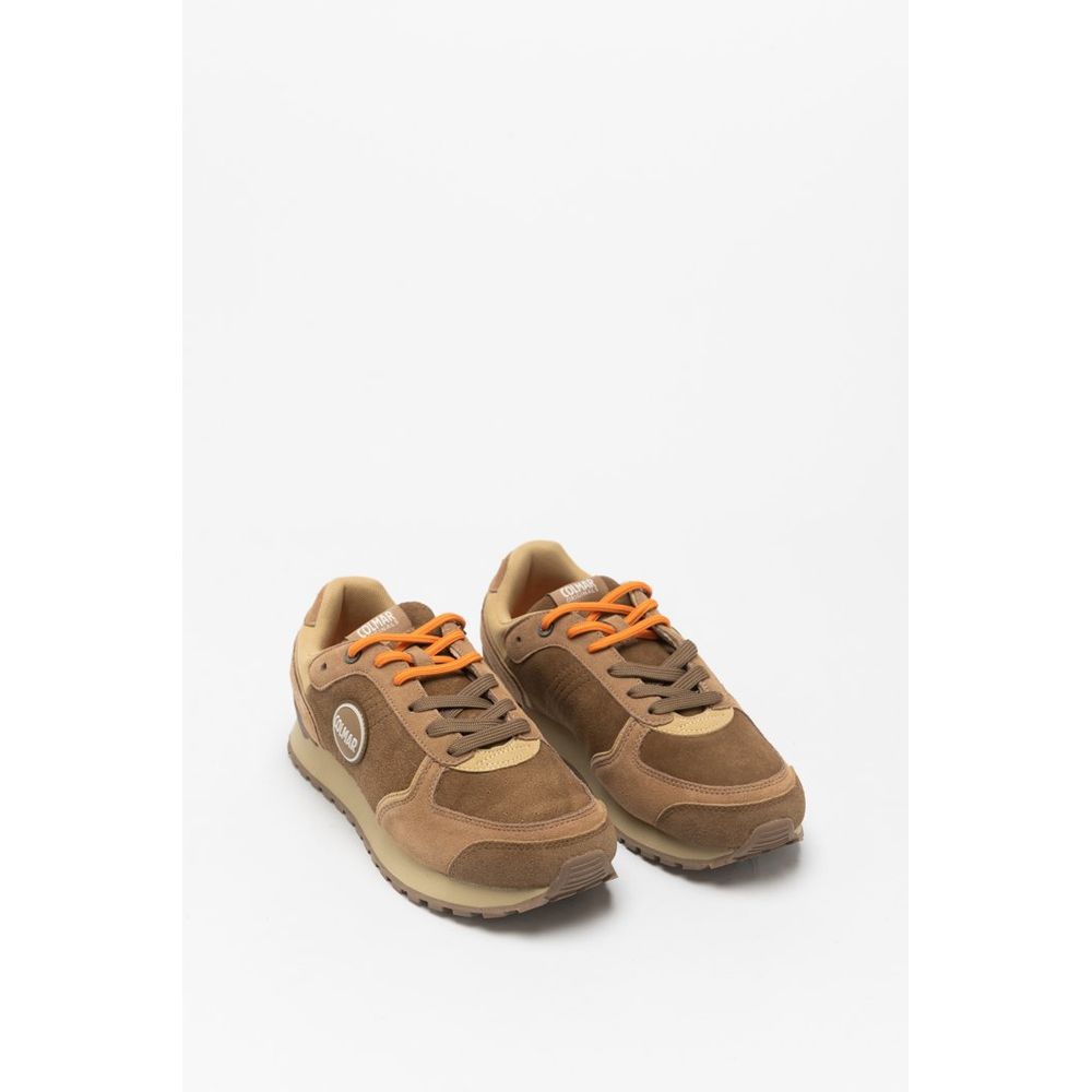 Colmar Brown Suede Low Top Sneakers