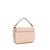 Valentino Garavani Pink Calf Leather Shoulder Bag