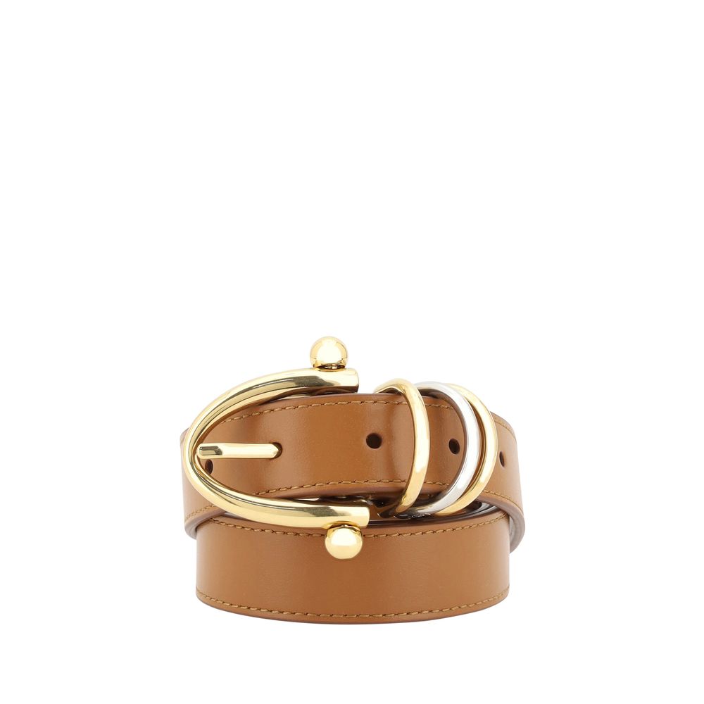 Chloé Beige Calf Leather Regular Belt