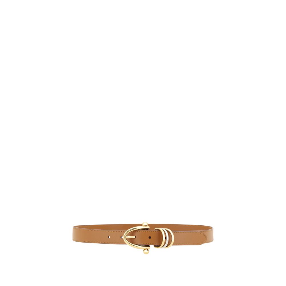 Chloé Beige Calf Leather Regular Belt