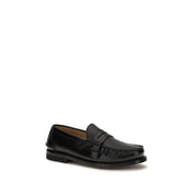 Premiata Black Calf Leather Loafers