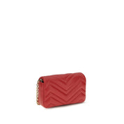 Gucci Light Pink Calf Leather Shoulder Bag